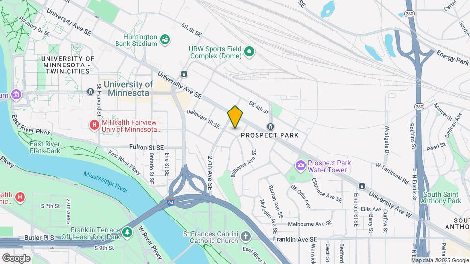 2717 Delaware St SE Map and Location Details