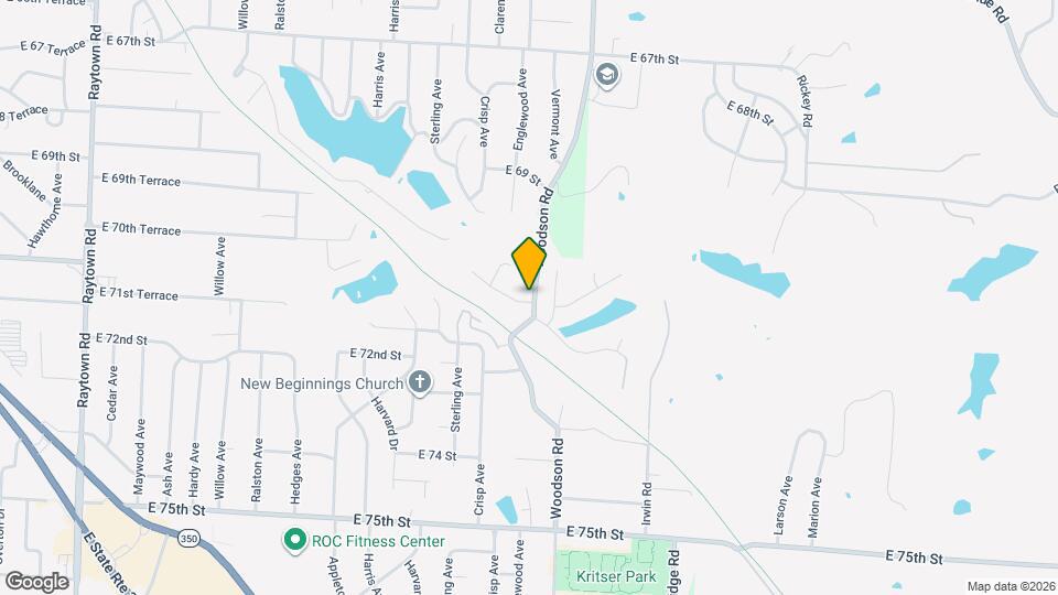 11426 E 71 St Map and Location Details