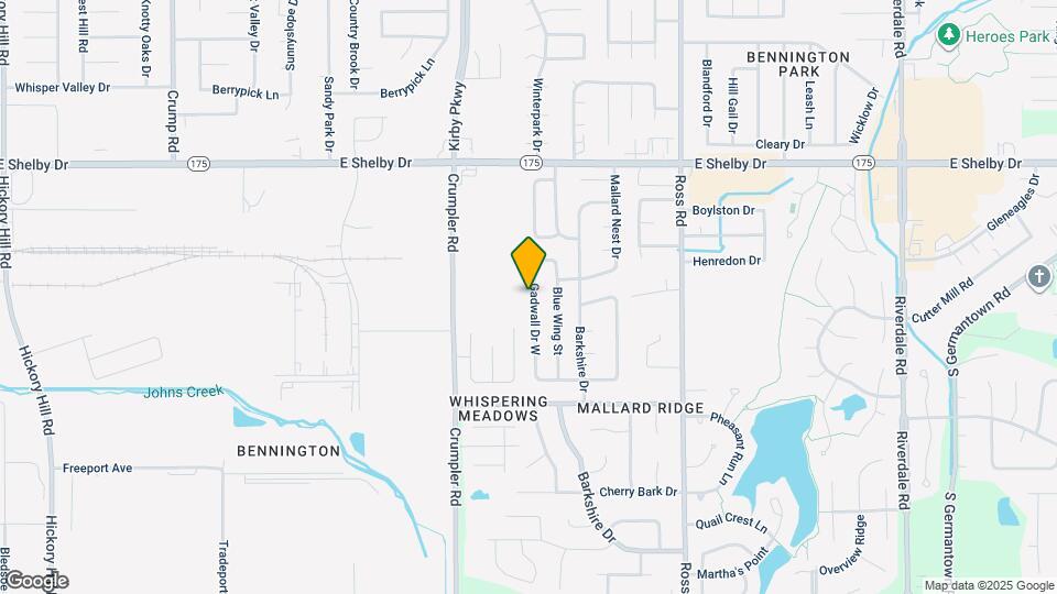 4847 Gadwall Dr W Map and Location Details
