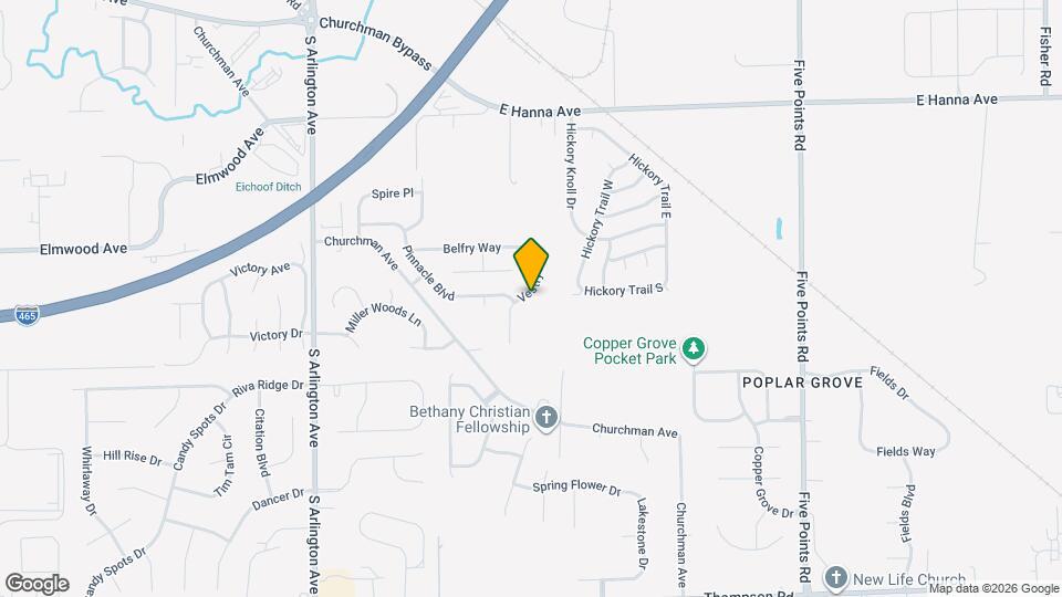 4347 Vestry Pl Map and Location Details