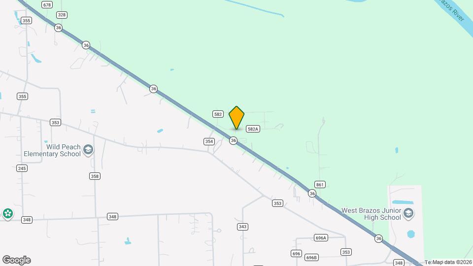 2509 County Rd 582A Mapa y Detalles de la Ubicación