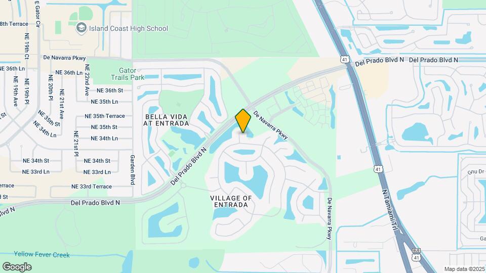 3605 Denia Ct Map and Location Details