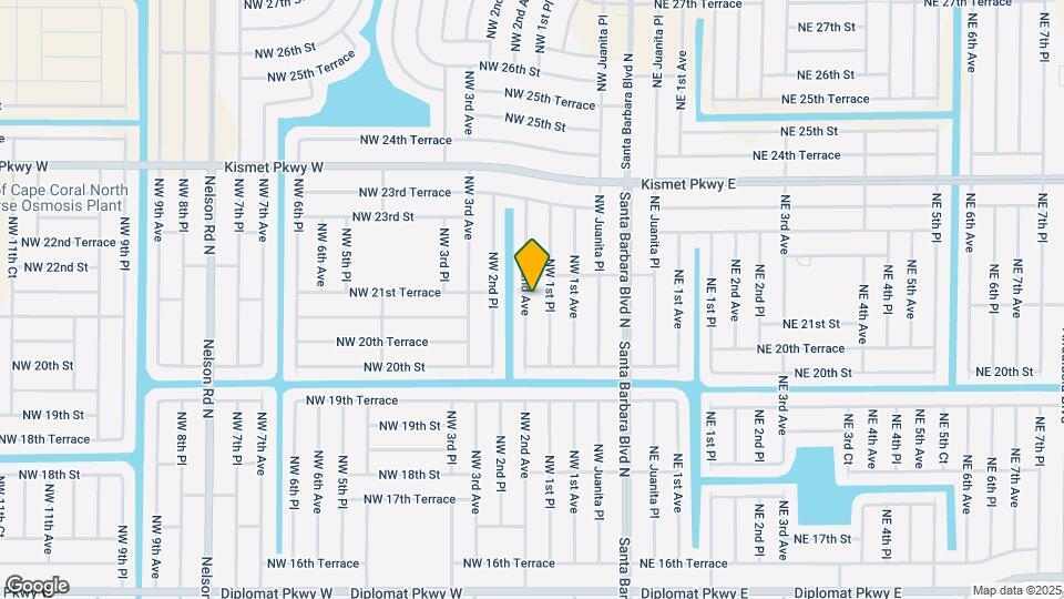 2109 NW 2nd Ave Map and Location Details