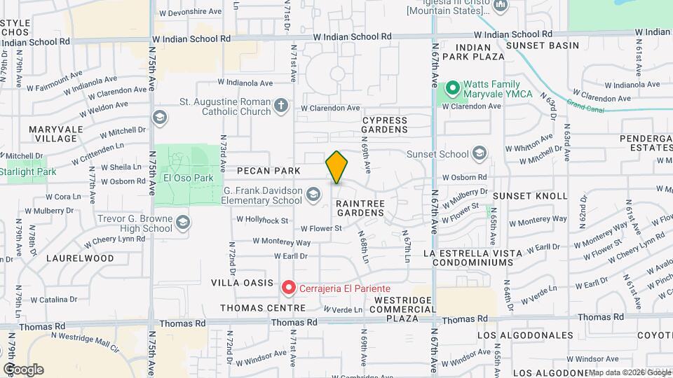 3351 N 69th Dr Map and Location Details