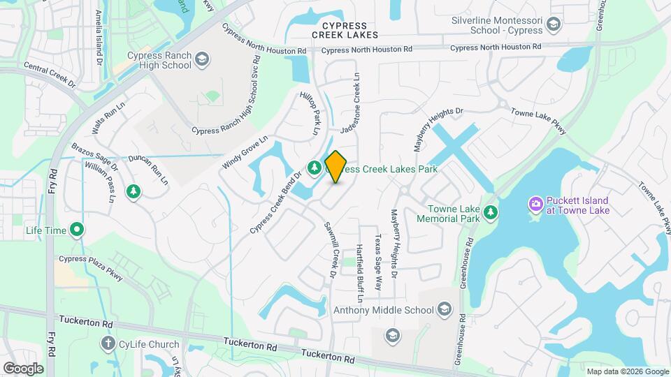 10626 Cortland Ridge Ln Map and Location Details