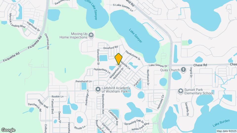 6928 Mapperton Dr Mapa y Detalles de la Ubicación