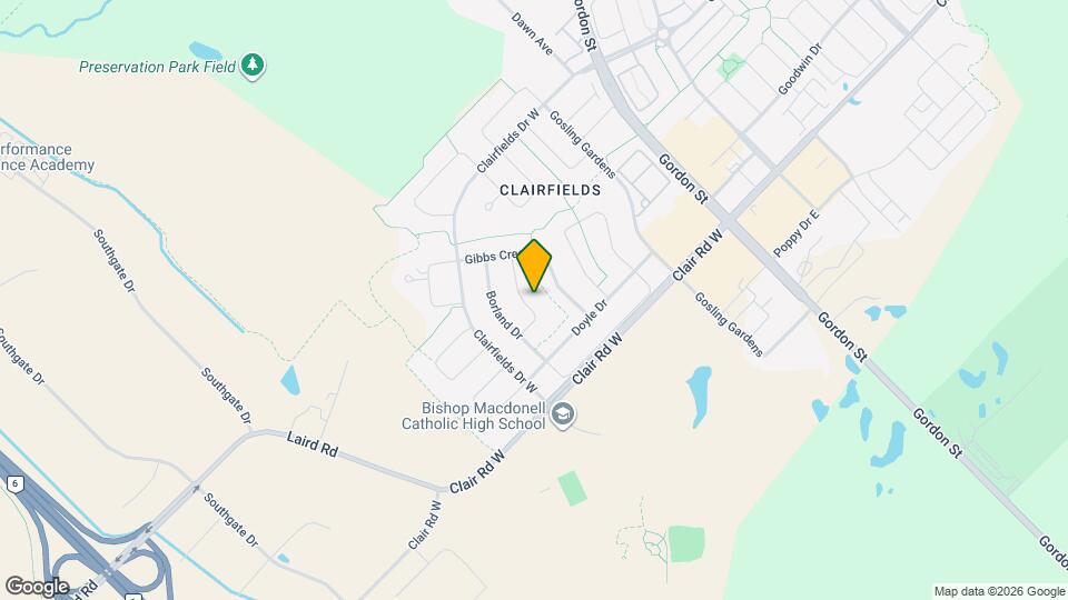 24 Carroll Crescent Map and Location Details