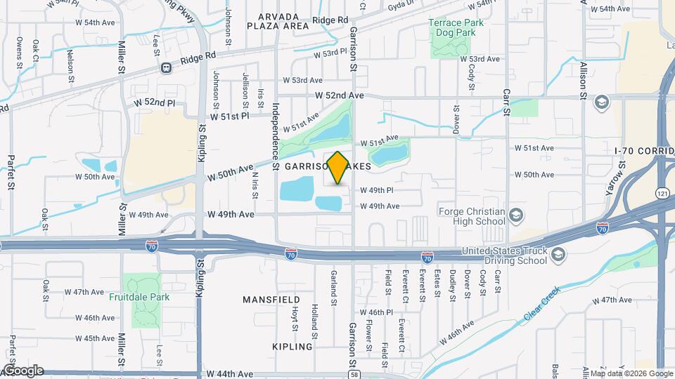 4931 Garrison St Map and Location Details