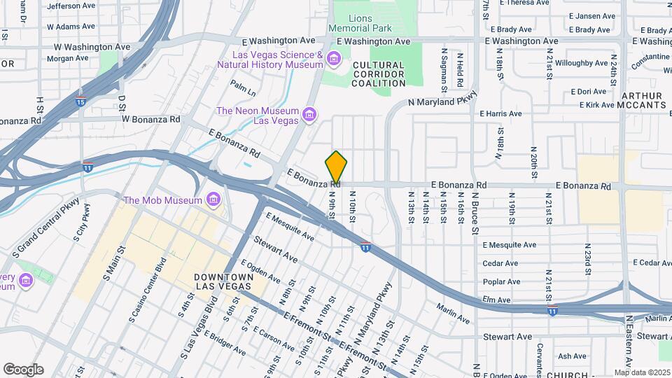 532 N 9th St Map and Location Details