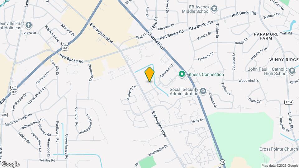 1109 Turtle Creek Rd Map and Location Details