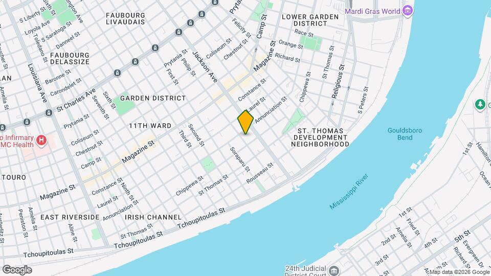 719 Philip St Mapa y Detalles de la Ubicación