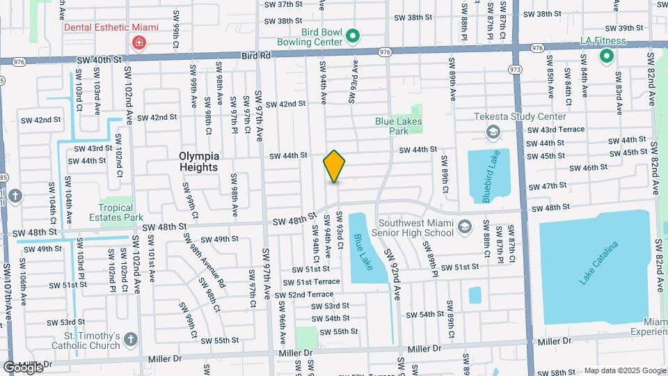4600 SW 93rd Ct Map and Location Details