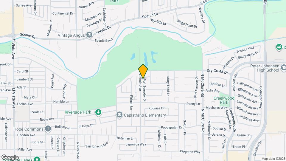 609 Fort Sumpter Dr Map and Location Details