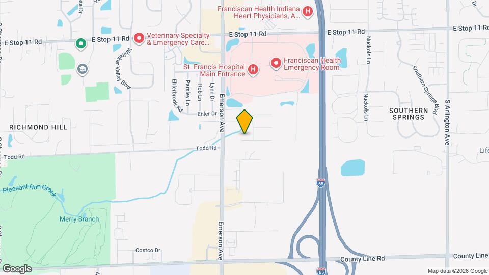 5132 Carob Ct Map and Location Details