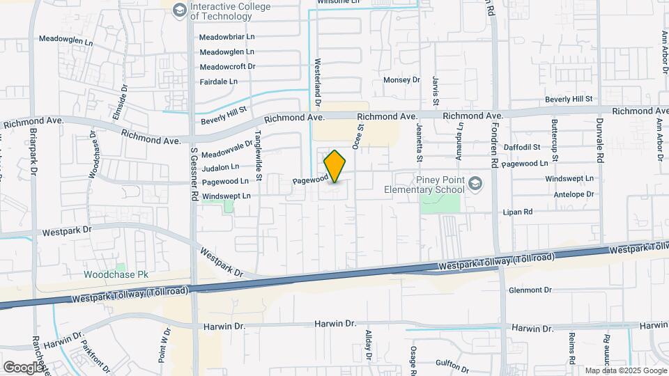 3646 Ocee St Map and Location Details
