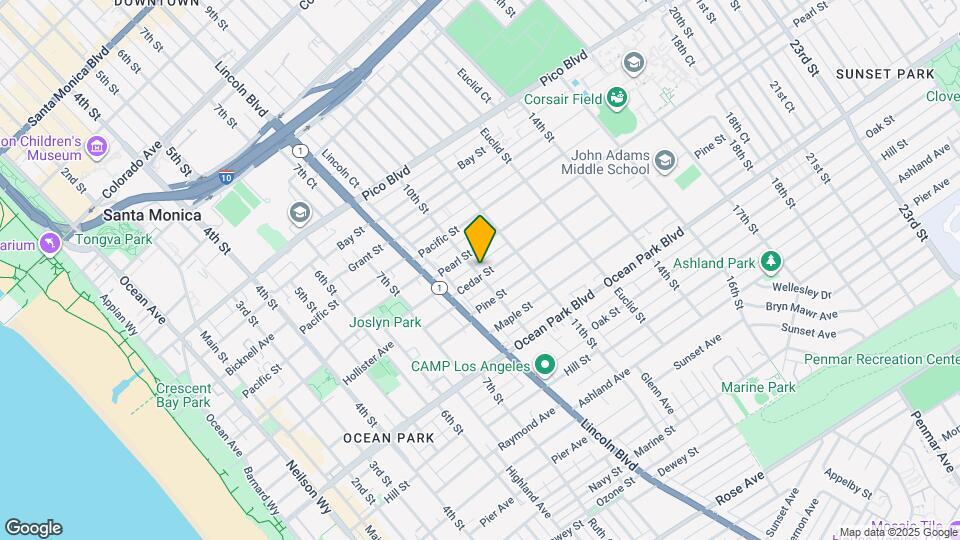 2315 10th St. Mapa y Detalles de la Ubicación