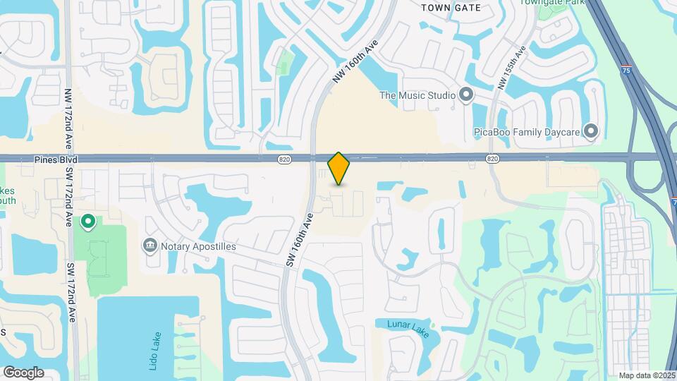 15953 SW 2nd St Map and Location Details