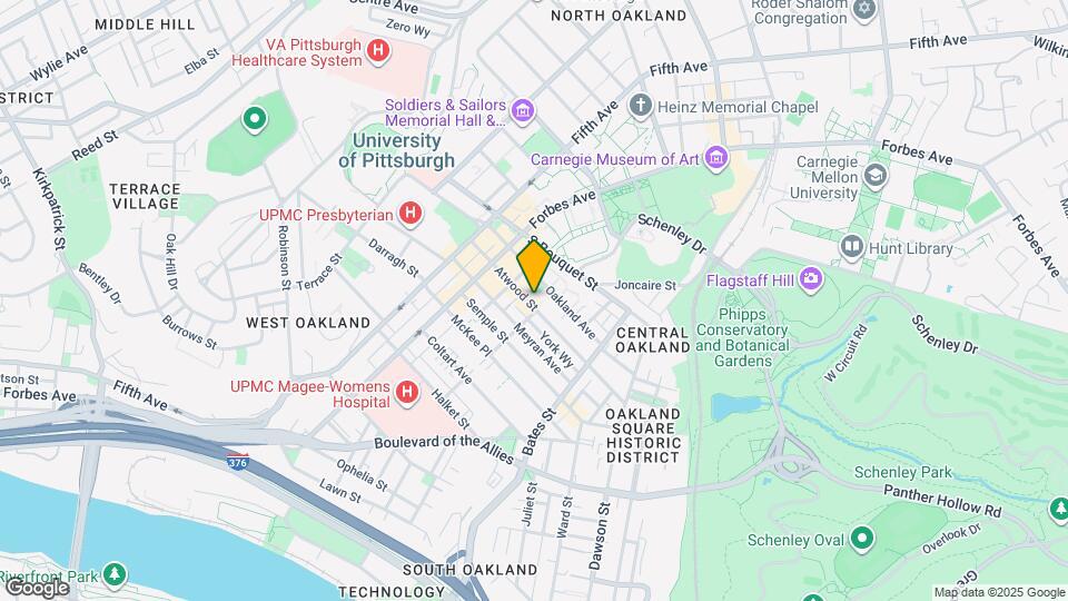 255 Atwood St, Unit 1 Map and Location Details