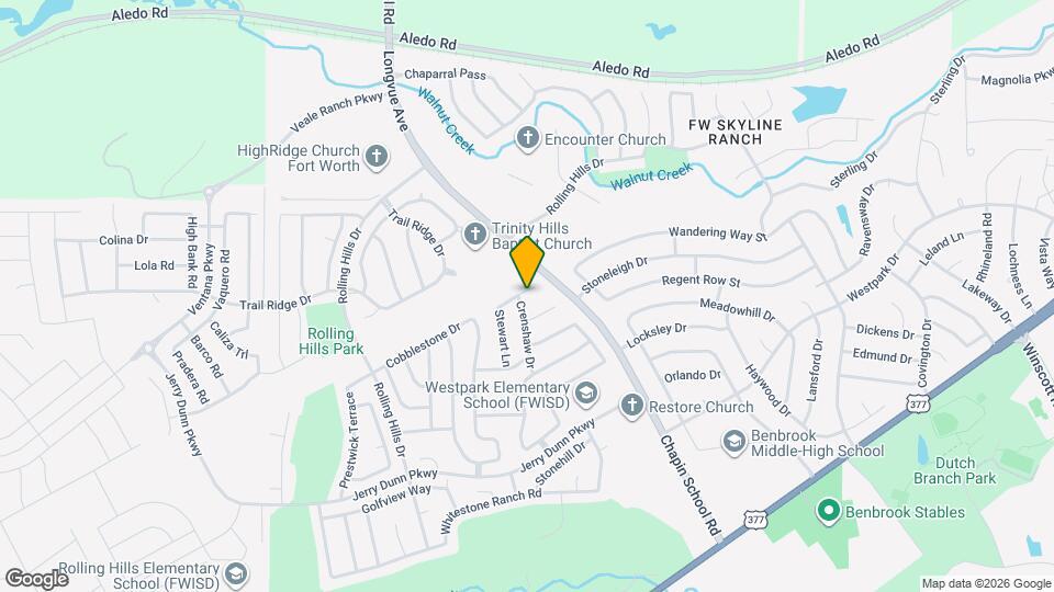 7101 Crenshaw Dr Mapa y Detalles de la Ubicación