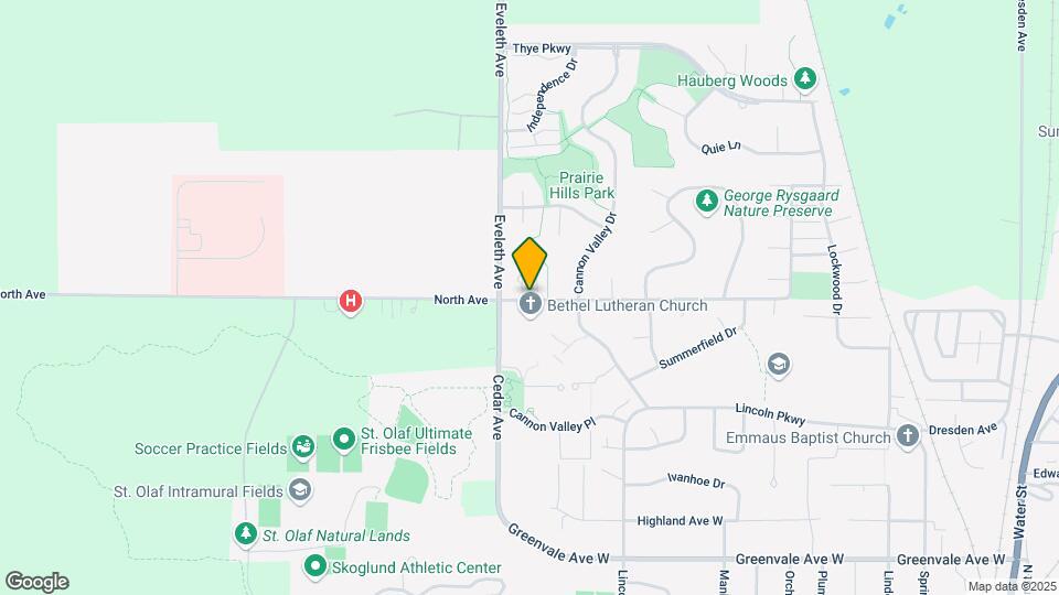 Benedictine Living Community of Northfield Mapa y Detalles de la Ubicación