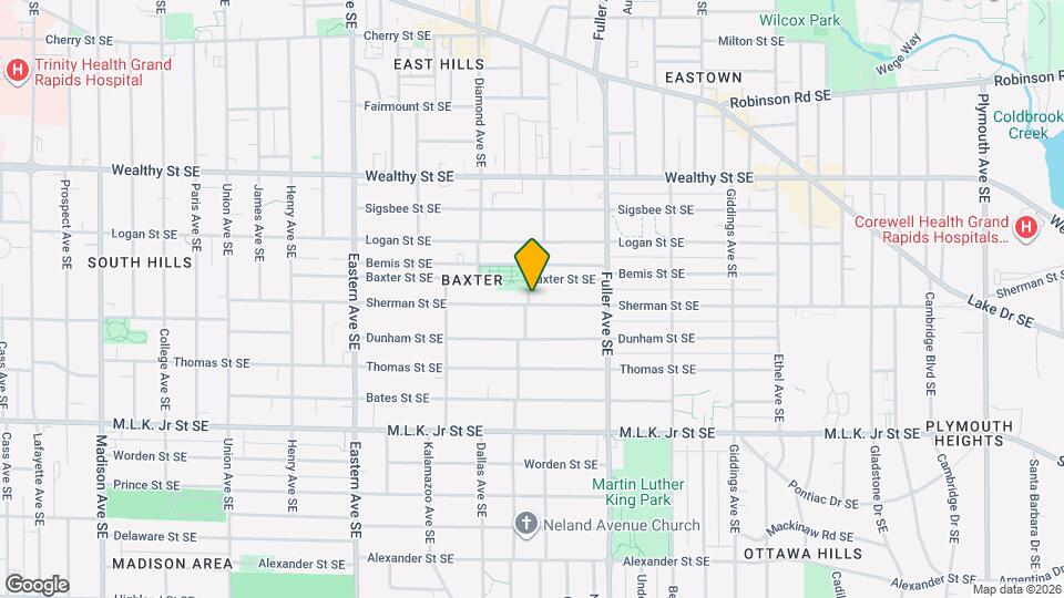 1051 Sherman St SE Map and Location Details