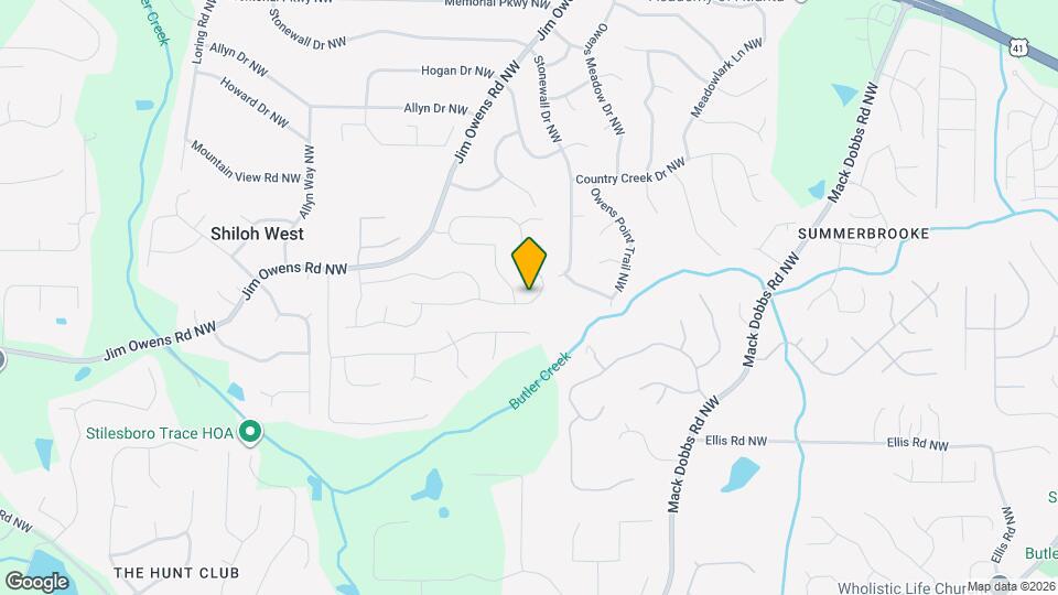 2596 Marleigh Farm Rd NW Map and Location Details