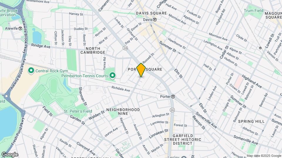 28 Walden St Map and Location Details