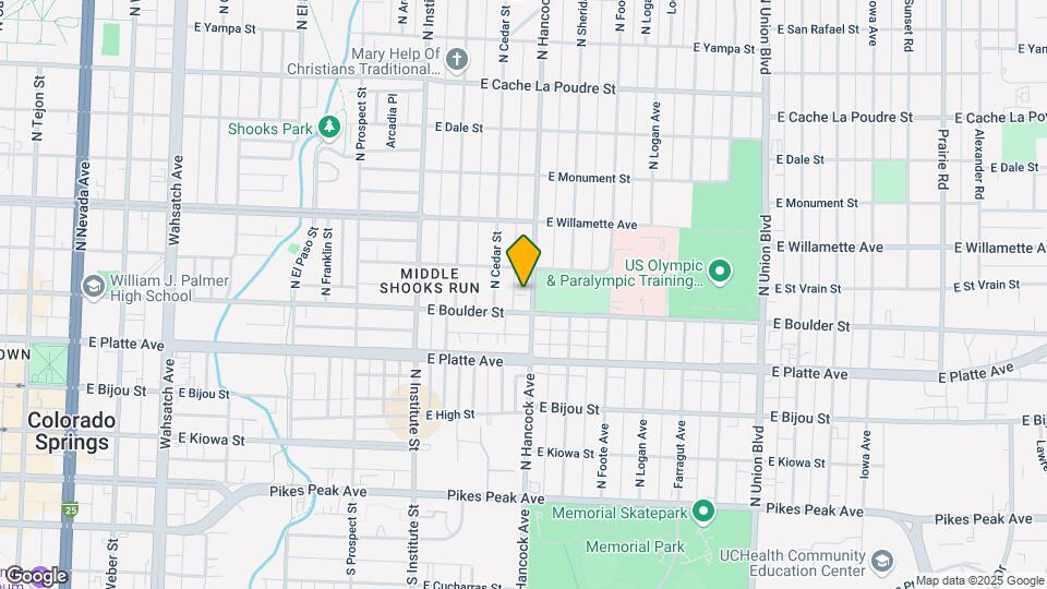 Parkmoor Apartments Mapa y Detalles de la Ubicación
