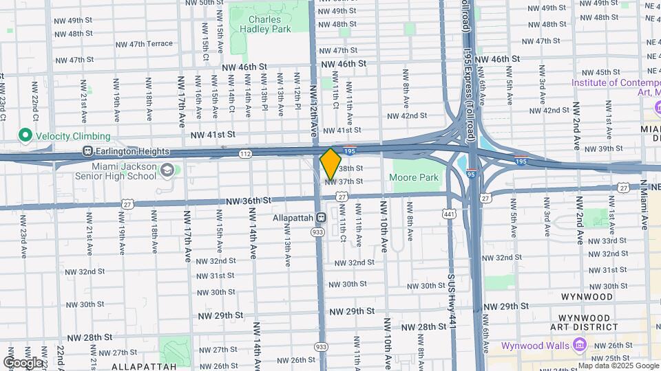 1160 NW 37th St Map and Location Details