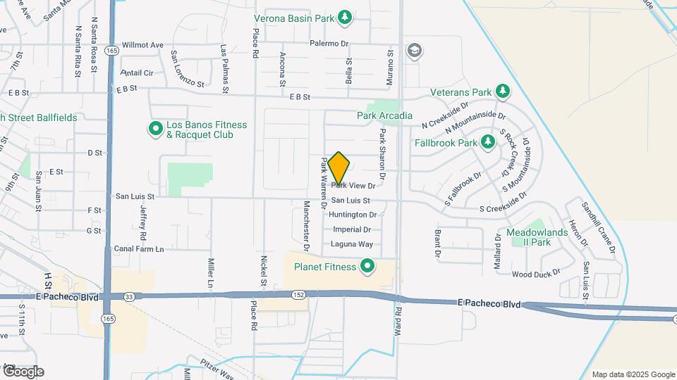 2127 Park View Dr Map and Location Details