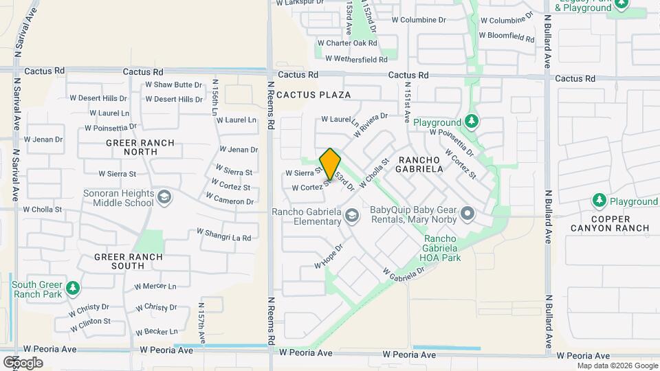 15333 W Cortez St Map and Location Details