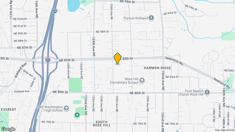 8244 126th Ave Map and Location Details