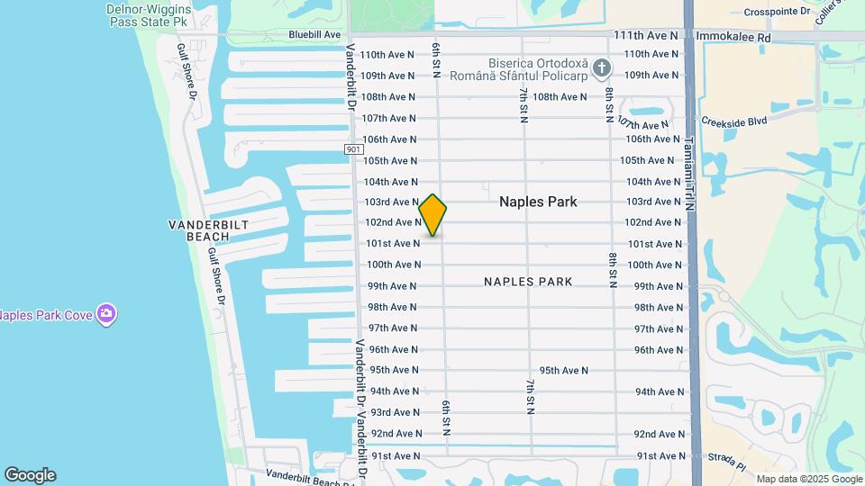591 101st Ave N Map and Location Details