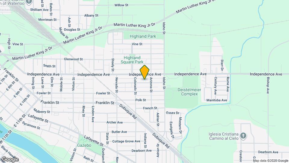 253 Madison St Map and Location Details