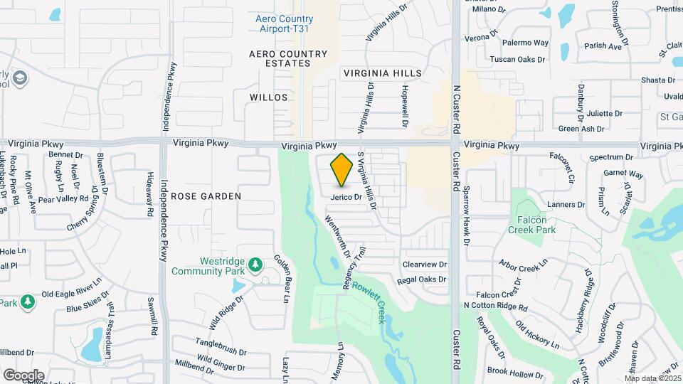 9400 Jerico Dr Map and Location Details