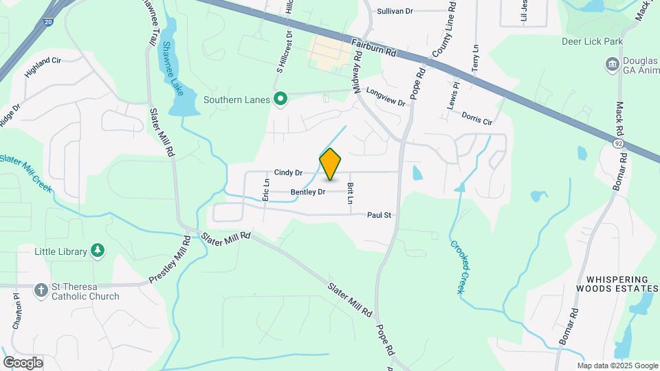 3826 Bentley Dr Map and Location Details