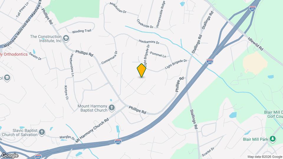 3033 Oakcroft Dr Mapa y Detalles de la Ubicación