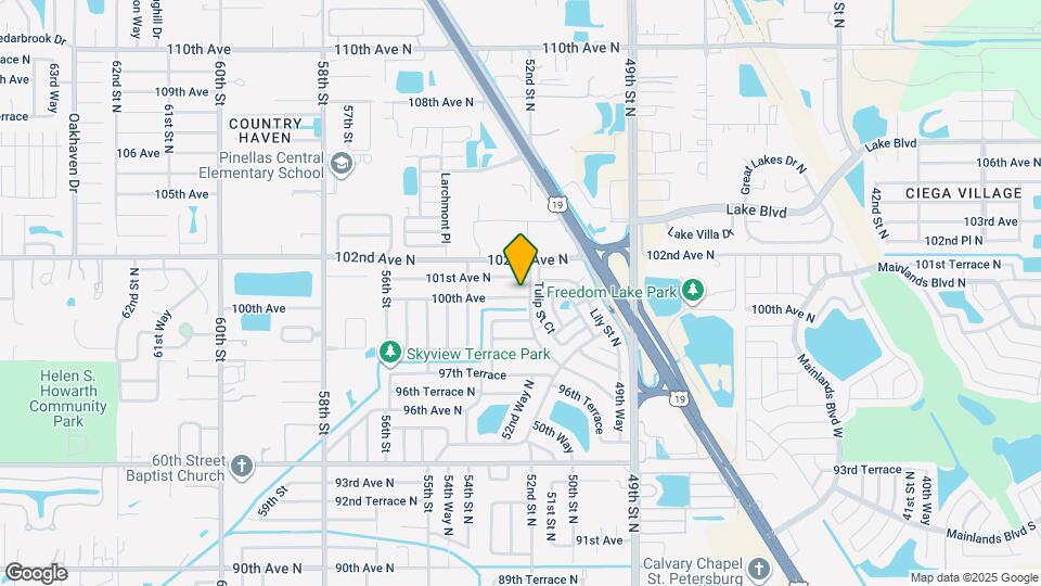 5209 100th Ave Map and Location Details