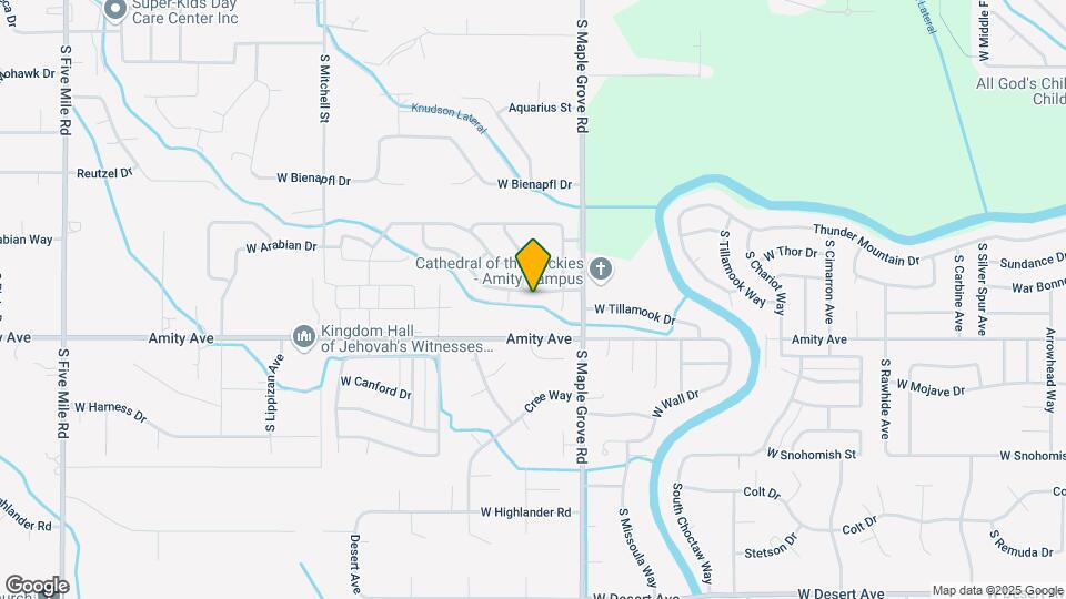 9165 W Tillamook Dr Map and Location Details