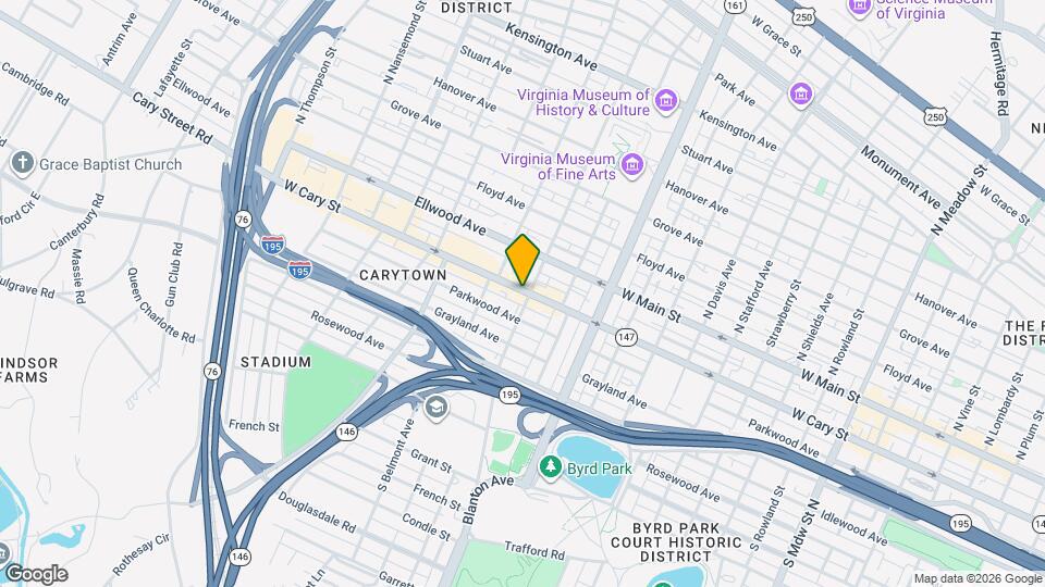 3001 W Cary St Map and Location Details