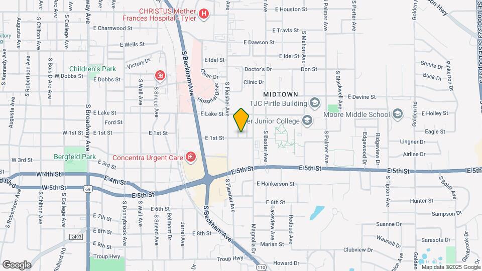 1228 Carol Ln, Unit 1304 Map and Location Details