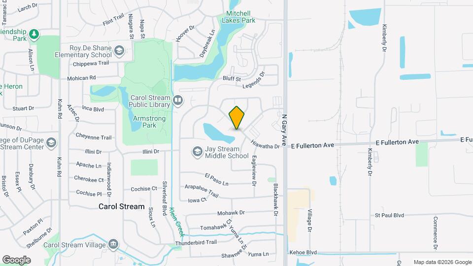 649 Hiawatha Dr Map and Location Details