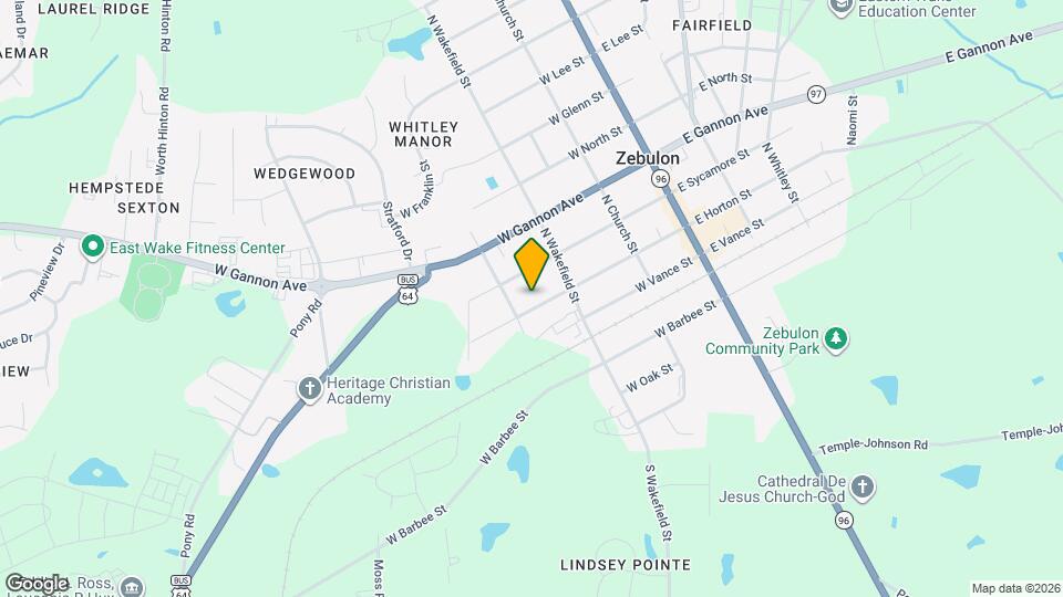 310 W Horton St Map and Location Details