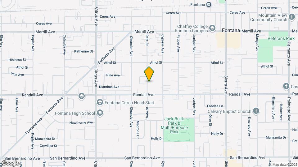 9215 Date Street Apartments Mapa y Detalles de la Ubicación