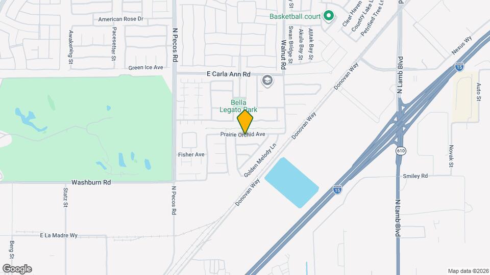 3739 Prairie Orchid Ave Map and Location Details