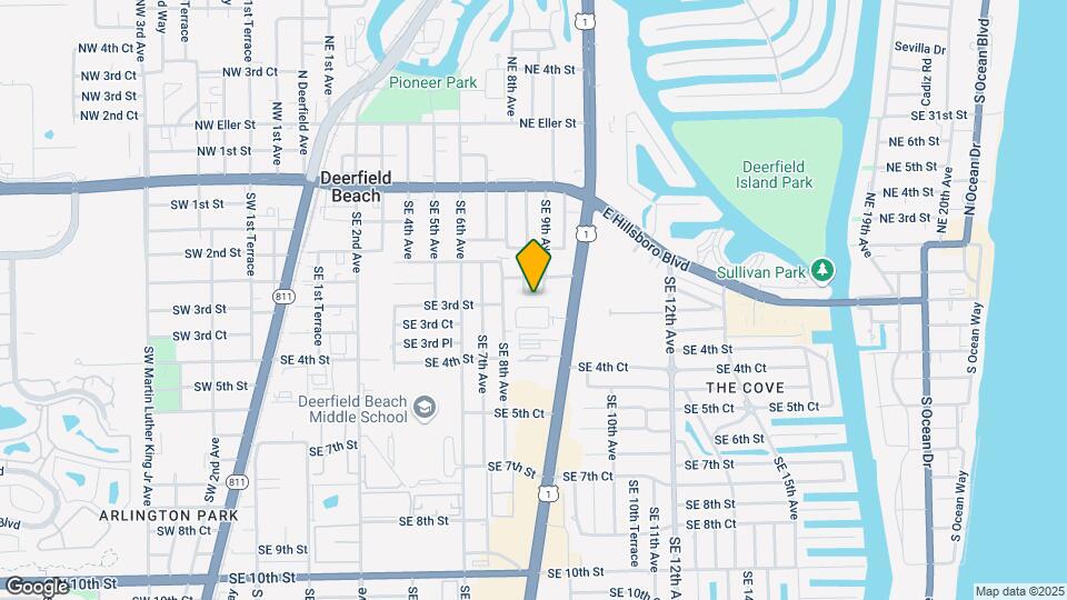 Deerfield Place Apartments & Townhomes Map and Location Details