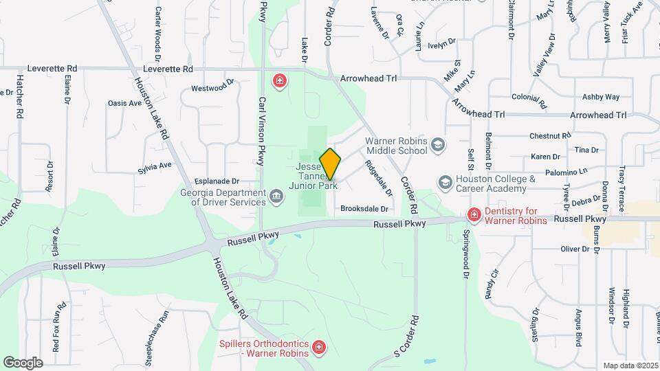 201 Sunnydale Dr Map and Location Details