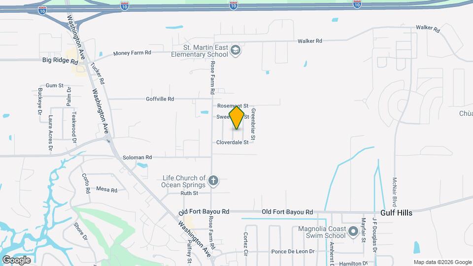 7108 Thornbriar St Map and Location Details