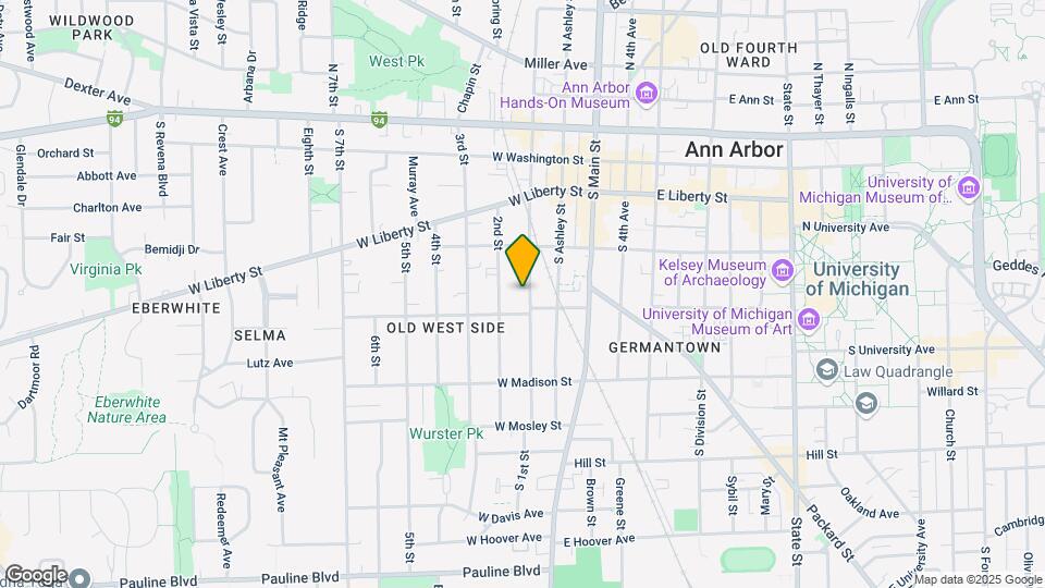 442 S 1st St Map and Location Details