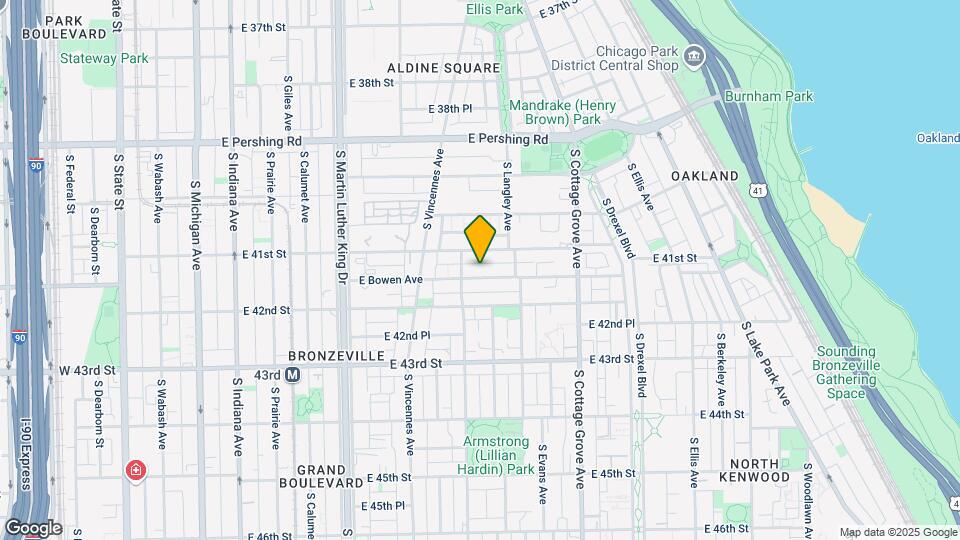 618 E Bowen Ave Mapa y Detalles de la Ubicación